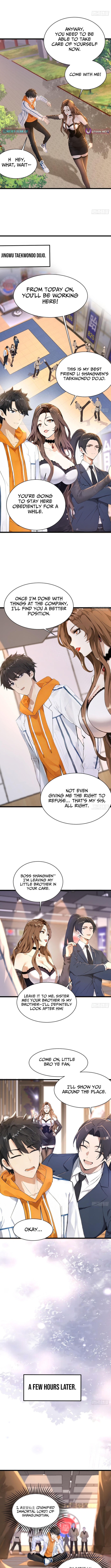 Declining Elite School Recruitment: Showdown—I'm Actually an Immortal Venerable Chapter 03 Page 1
