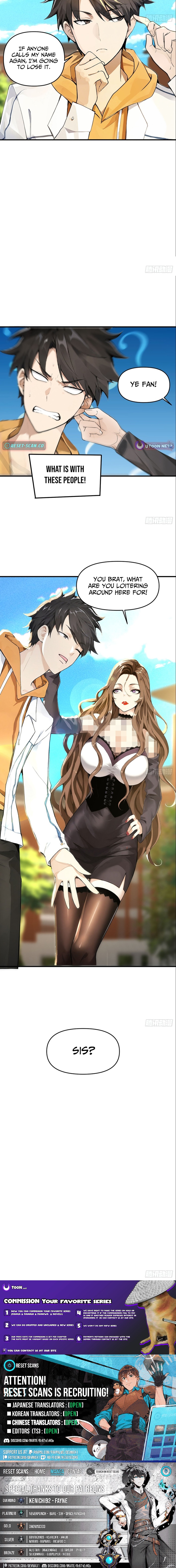 Declining Elite School Recruitment: Showdown—I'm Actually an Immortal Venerable Chapter 02 Page 1