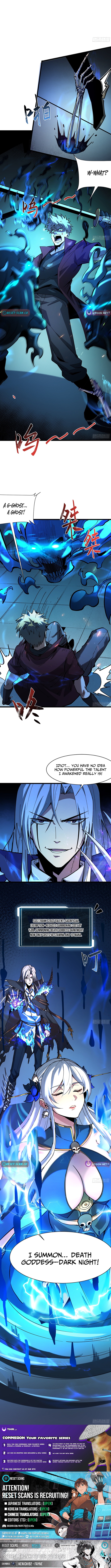 Universal Class Change: Summoning the Death Queen at the Start Chapter 01 Page 1