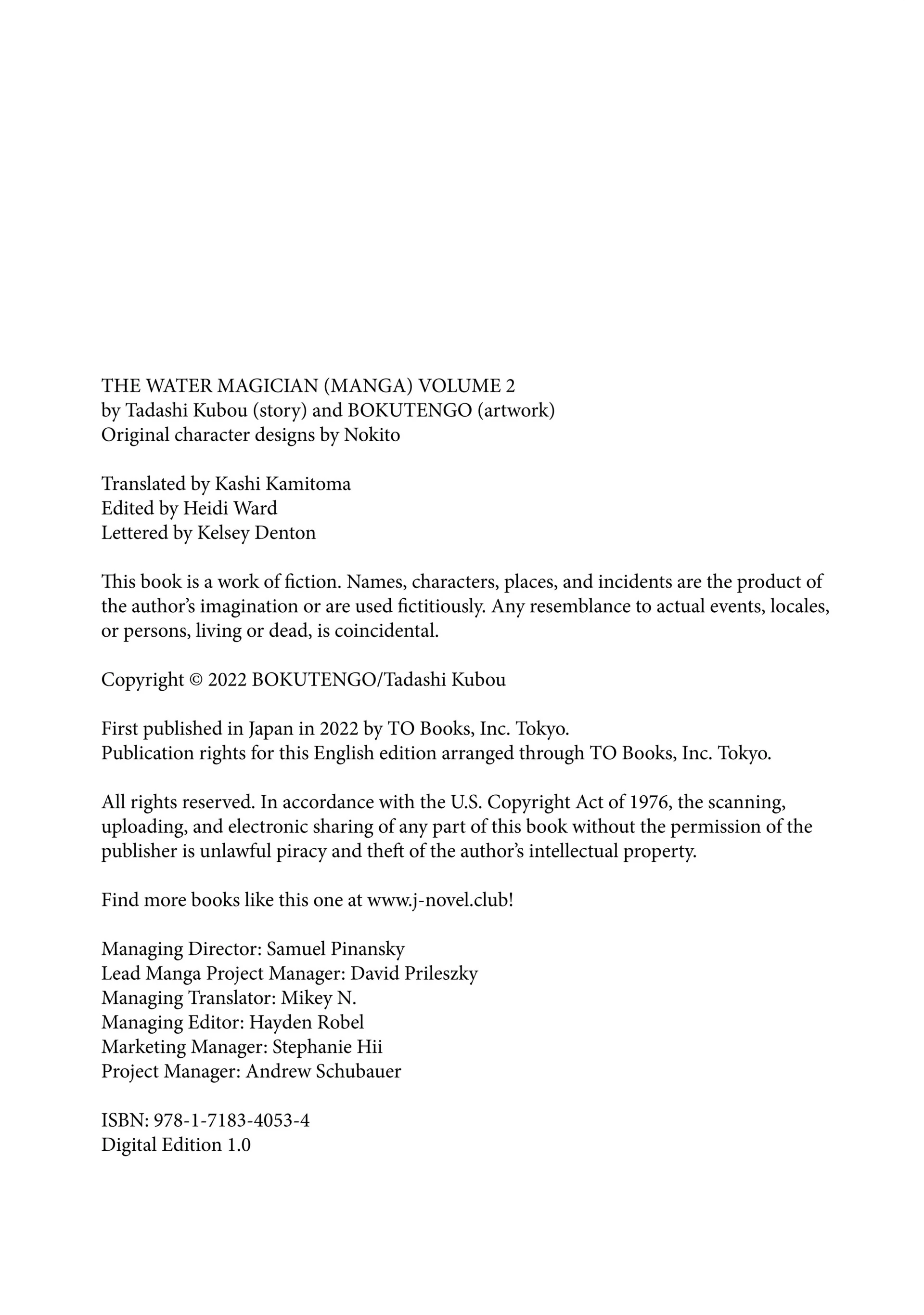 Water attribute Magician Chapter 10.6 Page 1