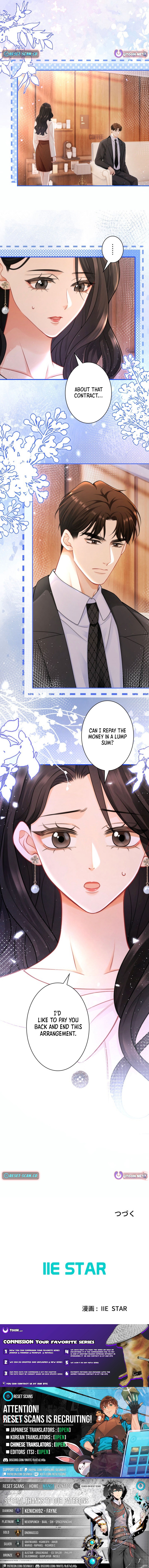 Even Though We're Contract Lovers, the Domineering CEO Is Doting On Me Chapter 17 Page 1