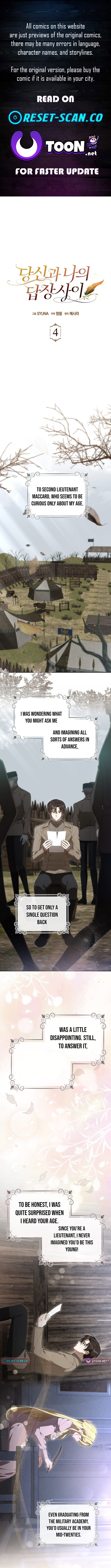 Between Your Letter and My Reply Chapter 04 Page 1