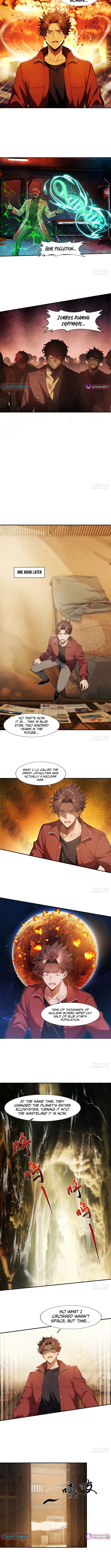 Doomsday Smuggler: I Trade Spicy Strips for Gold Bars Chapter 02 Page 1