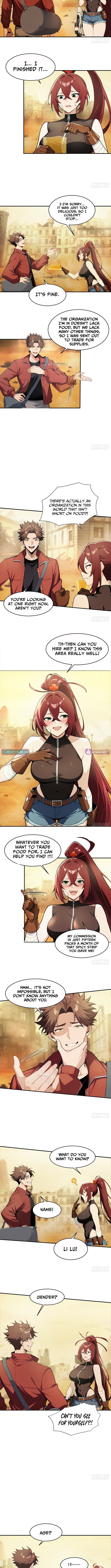 Doomsday Smuggler: I Trade Spicy Strips for Gold Bars Chapter 01 Page 1