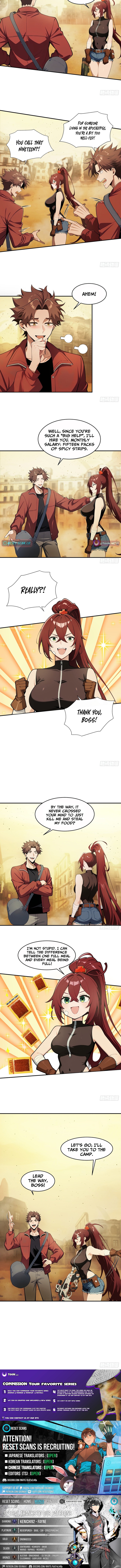 Doomsday Smuggler: I Trade Spicy Strips for Gold Bars Chapter 01 Page 1