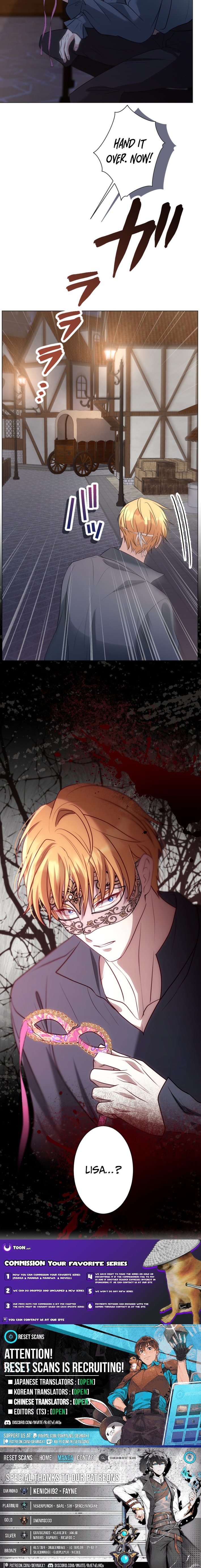The Falsely Accused Villainess Can't Escape the Knight! Chapter 12 Page 1