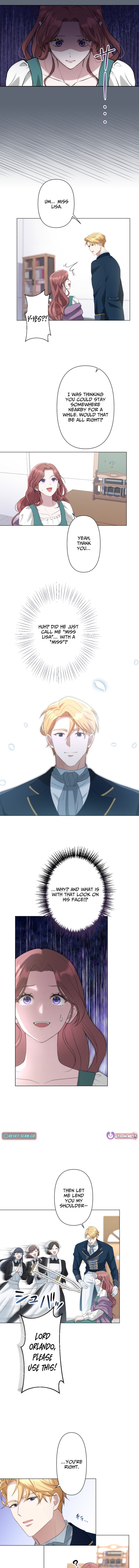 The Falsely Accused Villainess Can't Escape the Knight! Chapter 04 Page 1
