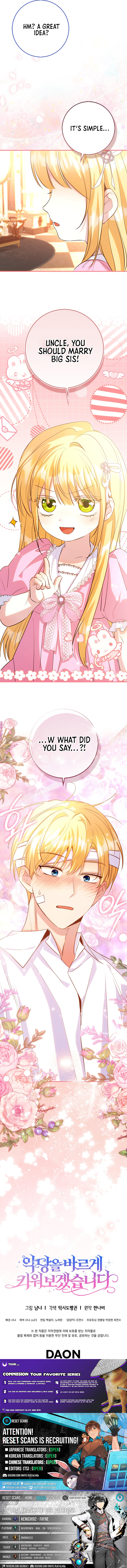 I Will Raise the Villain Properly Chapter 11 Page 1