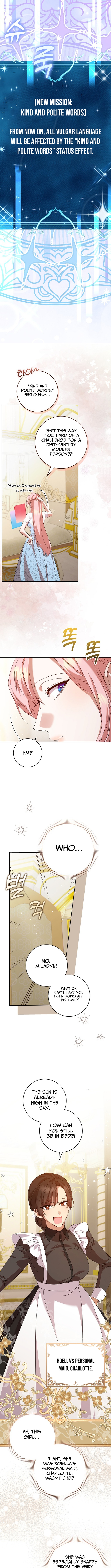 Hush Now, Saintess! Chapter 02 Page 1