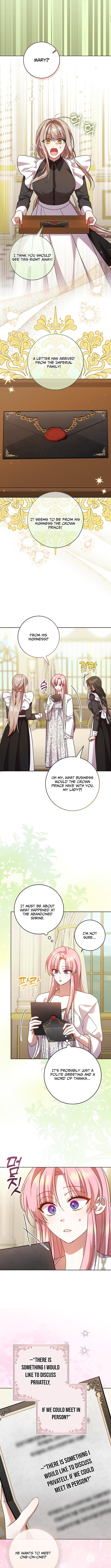 Hush Now, Saintess! Chapter 14 Page 1