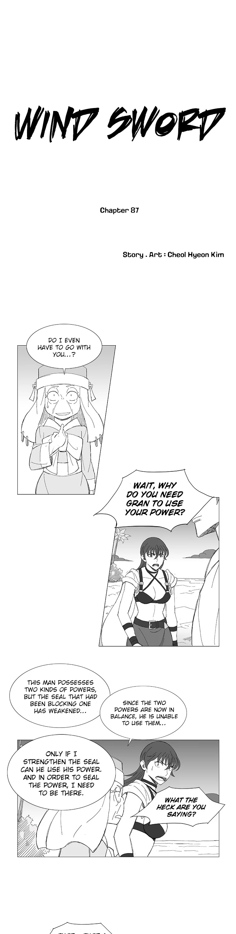 Wind Sword Chapter 87 Page 1