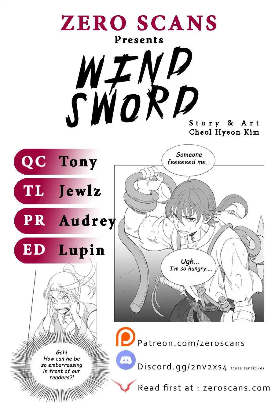 Wind Sword Chapter 22 Page 1