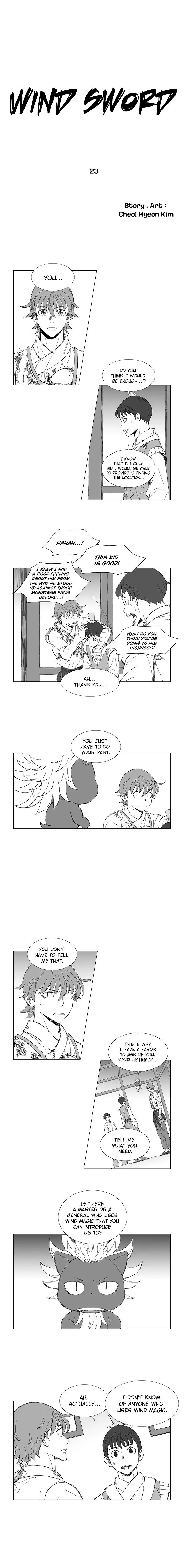 Wind Sword Chapter 23 Page 1