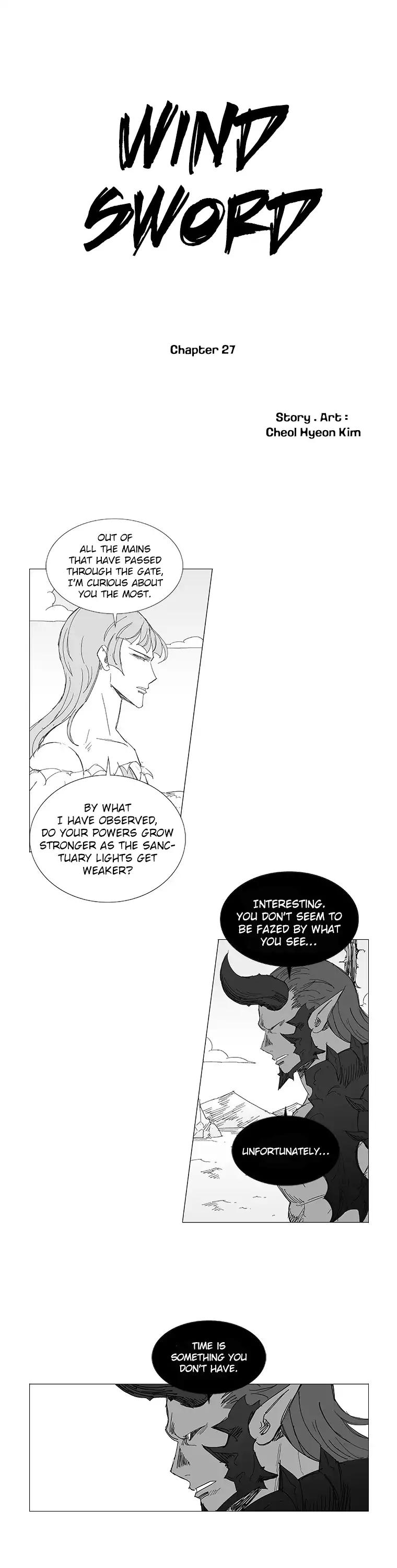 Wind Sword Chapter 27 Page 1