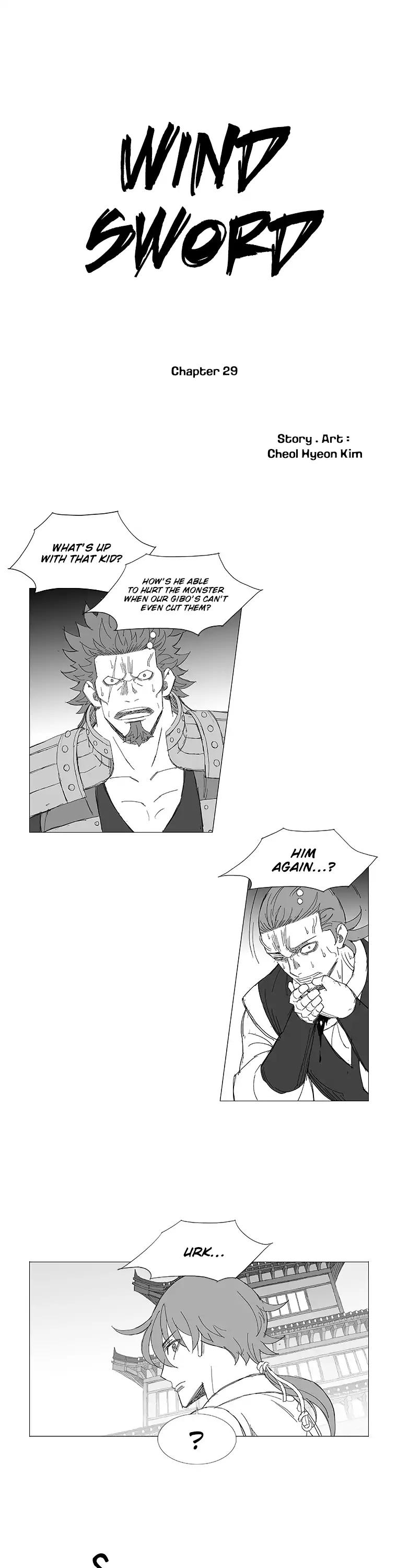 Wind Sword Chapter 29 Page 1