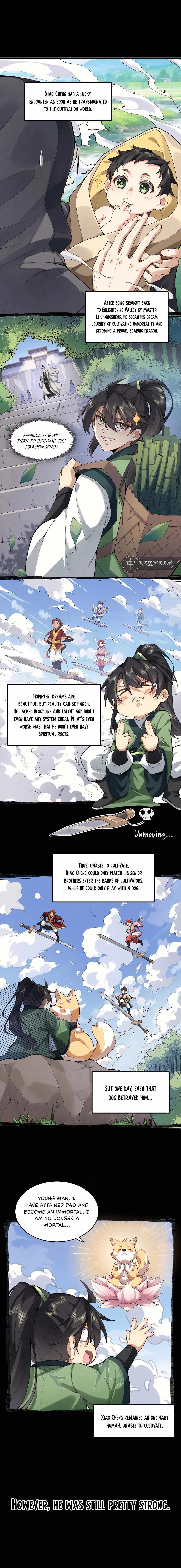 My Second Senior Brother Is a Mortal But Strong Chapter 2 Page 1